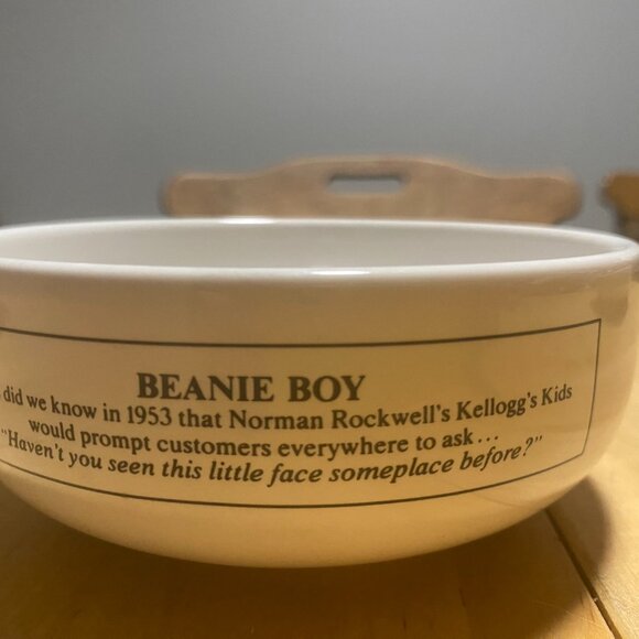 12-(VK) Vintage.Kitchen. Collectors. Rare. Norman Rockwell. Kelloggs. Bowls. - Picture 8 of 13